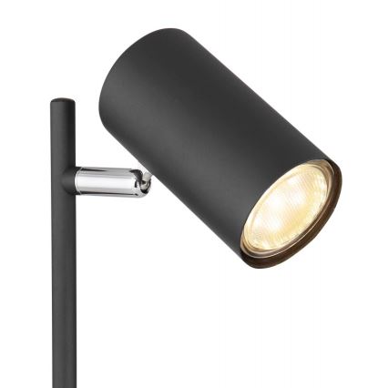 Globo - Lámpara de mesa 1xGU10/5W/230V negro
