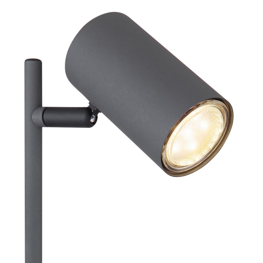 Globo - Lámpara de mesa 1xGU10/5W/230V gris/marrón
