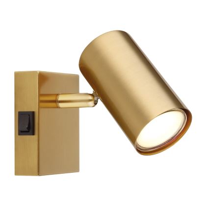 Globo - Foco de pared 1xGU10/25W/230V dorado