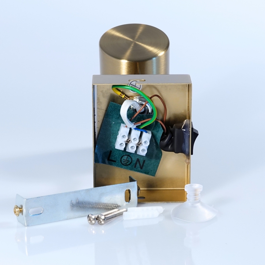 Globo - Foco de pared 1xGU10/25W/230V dorado