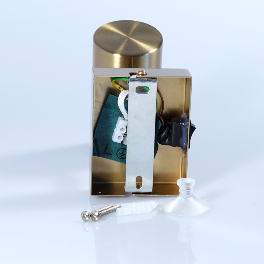 Globo - Foco de pared 1xGU10/25W/230V dorado