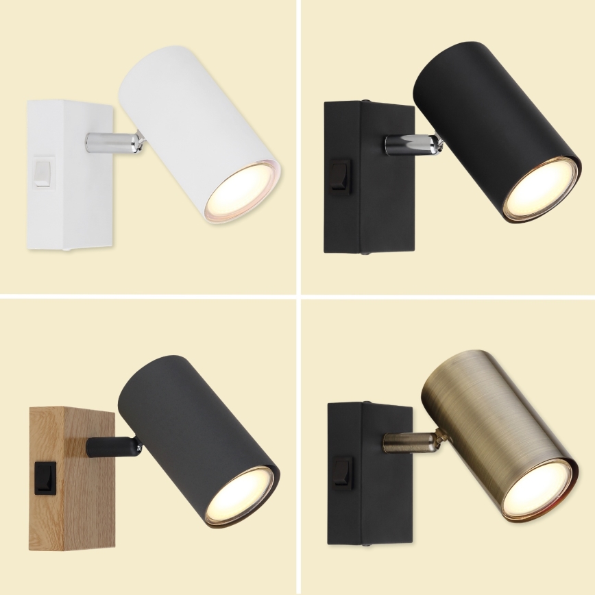 Globo - Foco de pared 1xGU10/25W/230V dorado