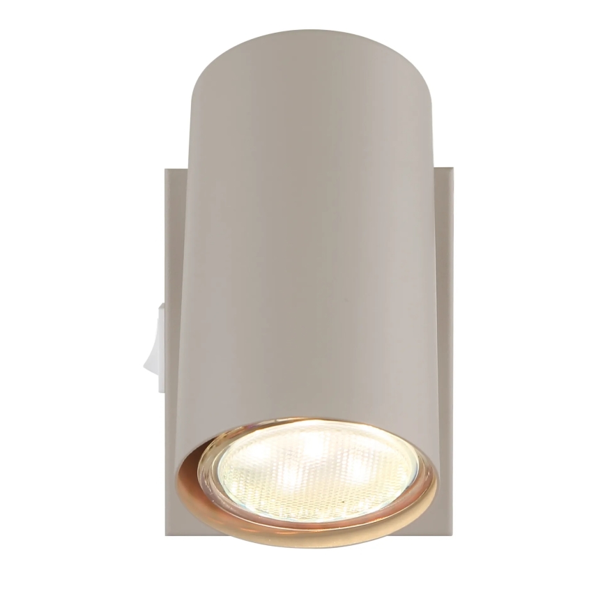 Globo - Aplique de pared orientable 1xGU10/25W/230V beige