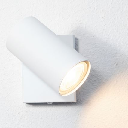 Globo - Lámpara de pared con foco 1xGU10/25W/230V blanca