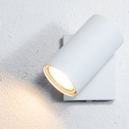 Globo - Lámpara de pared con foco 1xGU10/25W/230V blanca