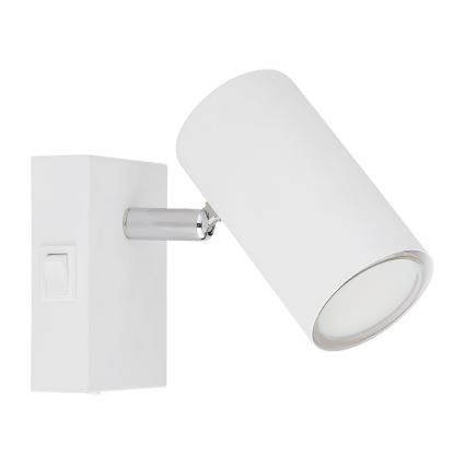 Globo - Lámpara de pared con foco 1xGU10/25W/230V blanca