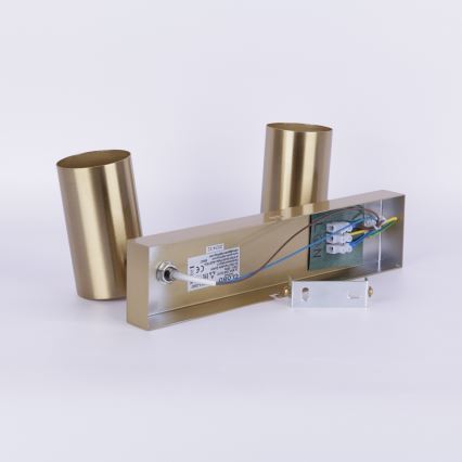 Globo - Foco 2xGU10/35W/230V dorado