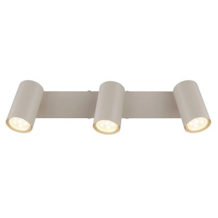 Globo - Lámpara de focos 3xGU10/35W/230V beige