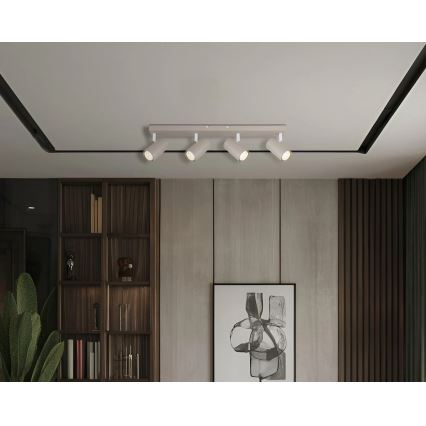 Globo - Lámpara de focos 4xGU10/35W/230V beige