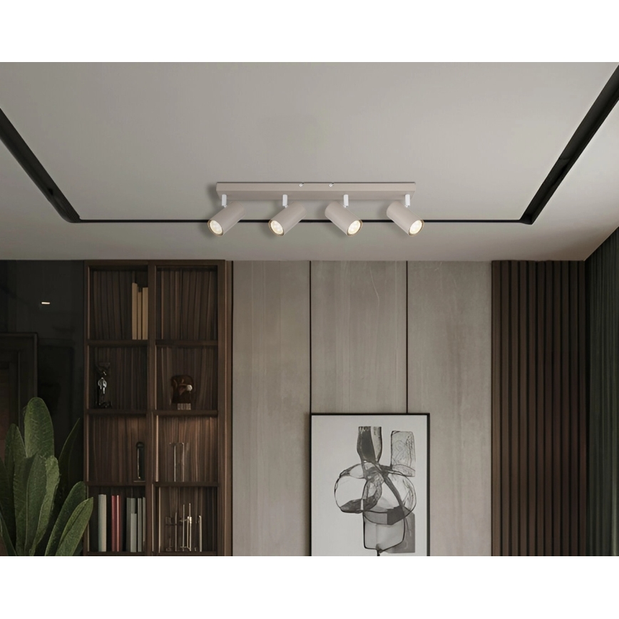 Globo - Lámpara de focos 4xGU10/35W/230V beige