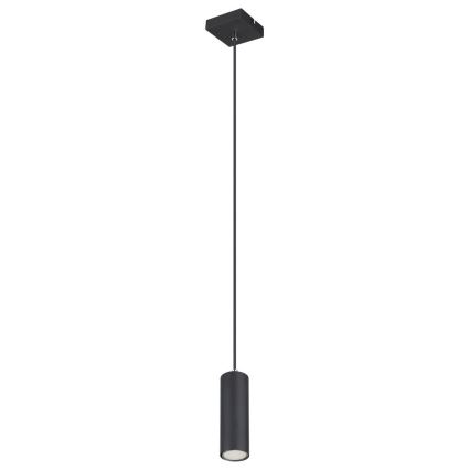 Globo - Lámpara colgante con cable 1xGU10/35W/230V negro