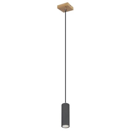 Globo - Lámpara de araña en rama 1xGU10/35W/230V gris/marrón