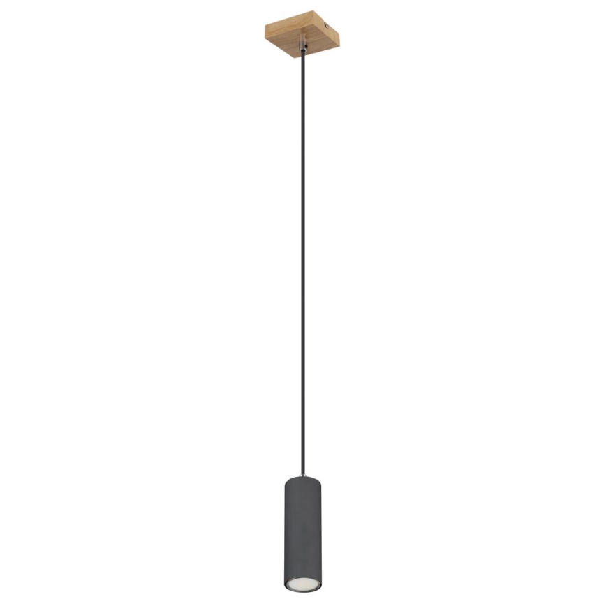 Globo - Lámpara de araña en rama 1xGU10/35W/230V gris/marrón