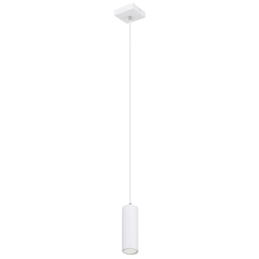 Globo - Lámpara colgante con cable 1xGU10/35W/230V blanca
