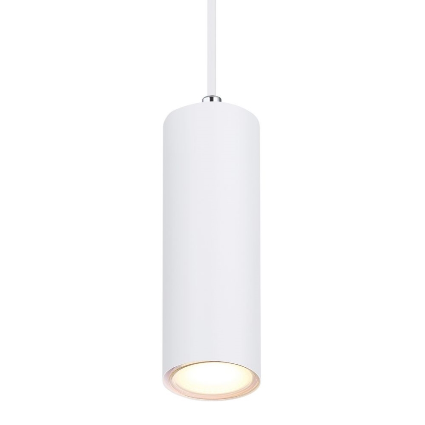 Globo - Lámpara colgante con cable 1xGU10/35W/230V blanca