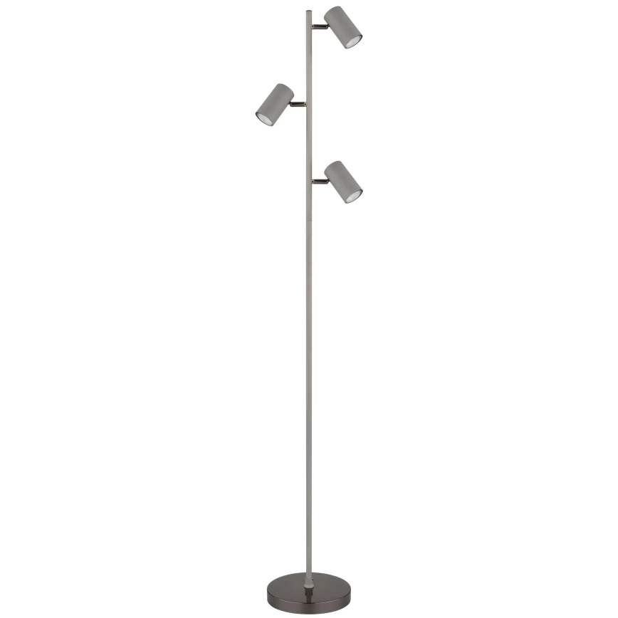 Globo - Lámpara de pie 3xGU10/5W/230V gris