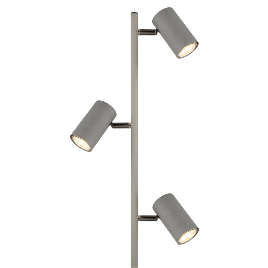 Globo - Lámpara de pie 3xGU10/5W/230V gris
