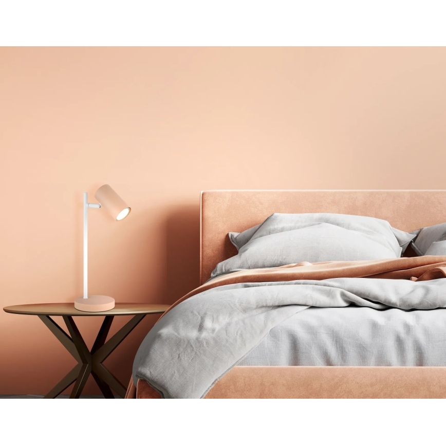 Globo - Lámpara de mesa 1xGU10/5W/230V naranja