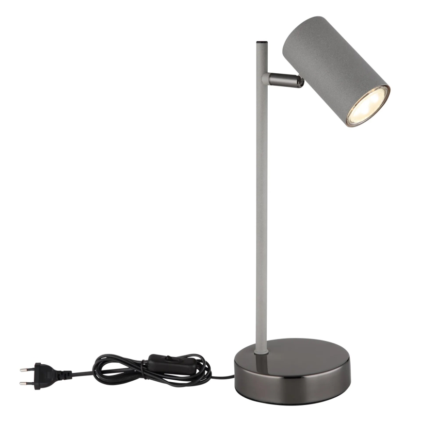 Globo - Lámpara de mesa 1xGU10/5W/230V gris/antracita