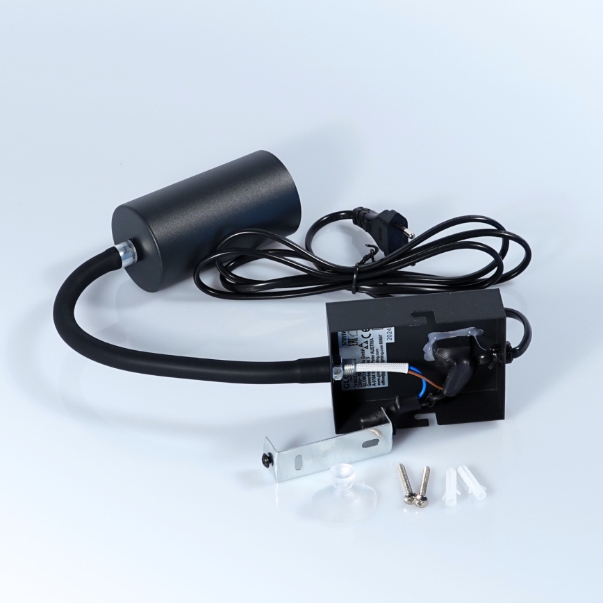 Globo - Aplique flexible 1xGU10/25W/230V negro