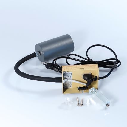 Globo - Aplique flexible 1xGU10/25W/230V gris/marrón