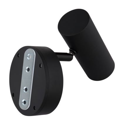 Globo - Foco de pared LED recargable y regulable LED/0,4W/3,7V 1800 mAh negro