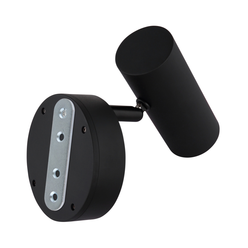 Globo - Foco de pared LED recargable y regulable LED/0,4W/3,7V 1800 mAh negro