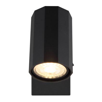 Globo - Foco de pared 1xGU10/25W/230V negro