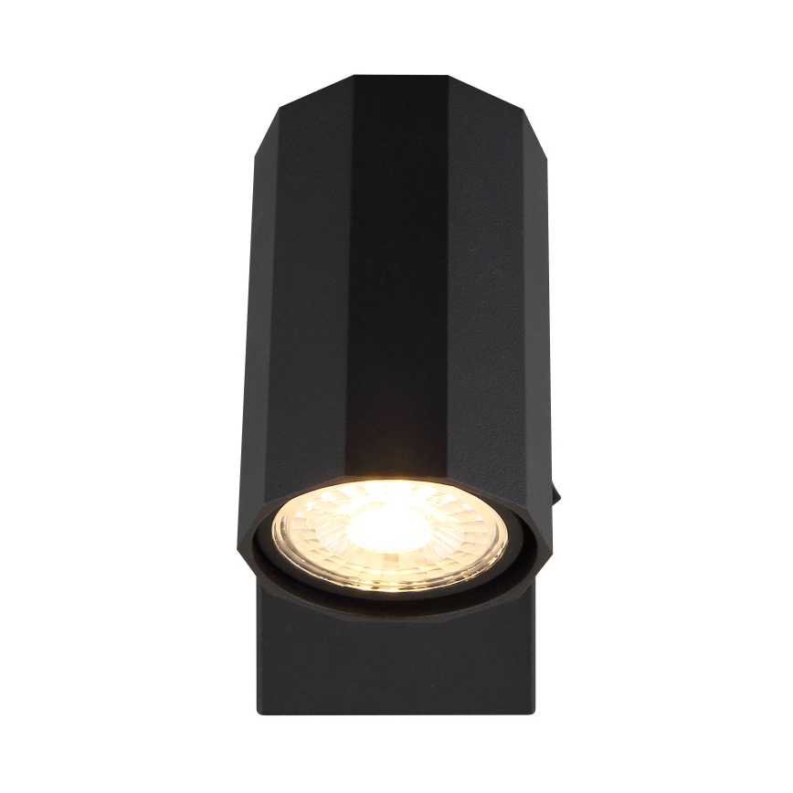 Globo - Foco de pared 1xGU10/25W/230V negro