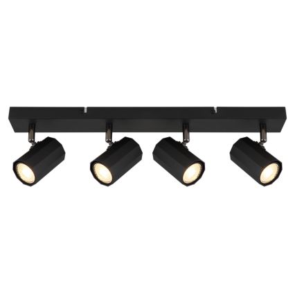 Globo - Foco 4xGU10/25W/230V negro