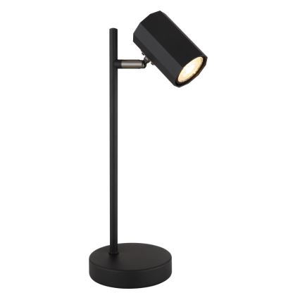 Globo - Lámpara de mesa 1xGU10/5W/230V negro