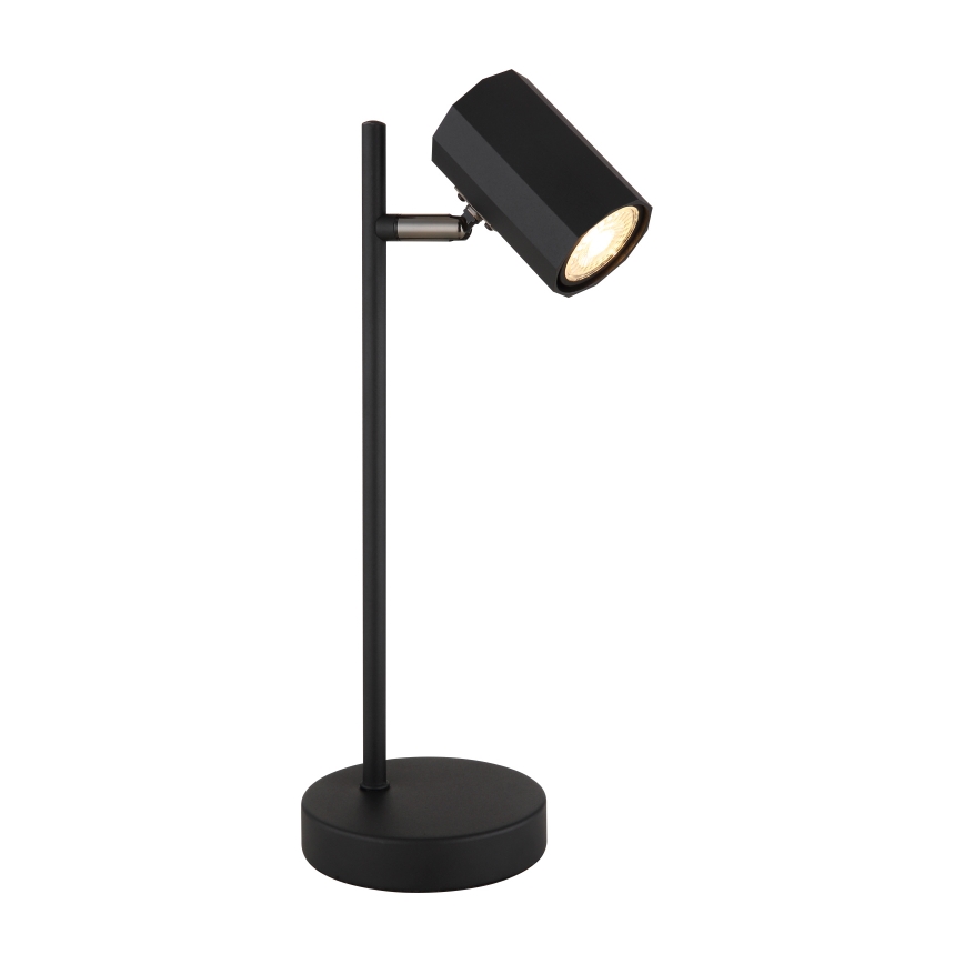 Globo - Lámpara de mesa 1xGU10/5W/230V negro