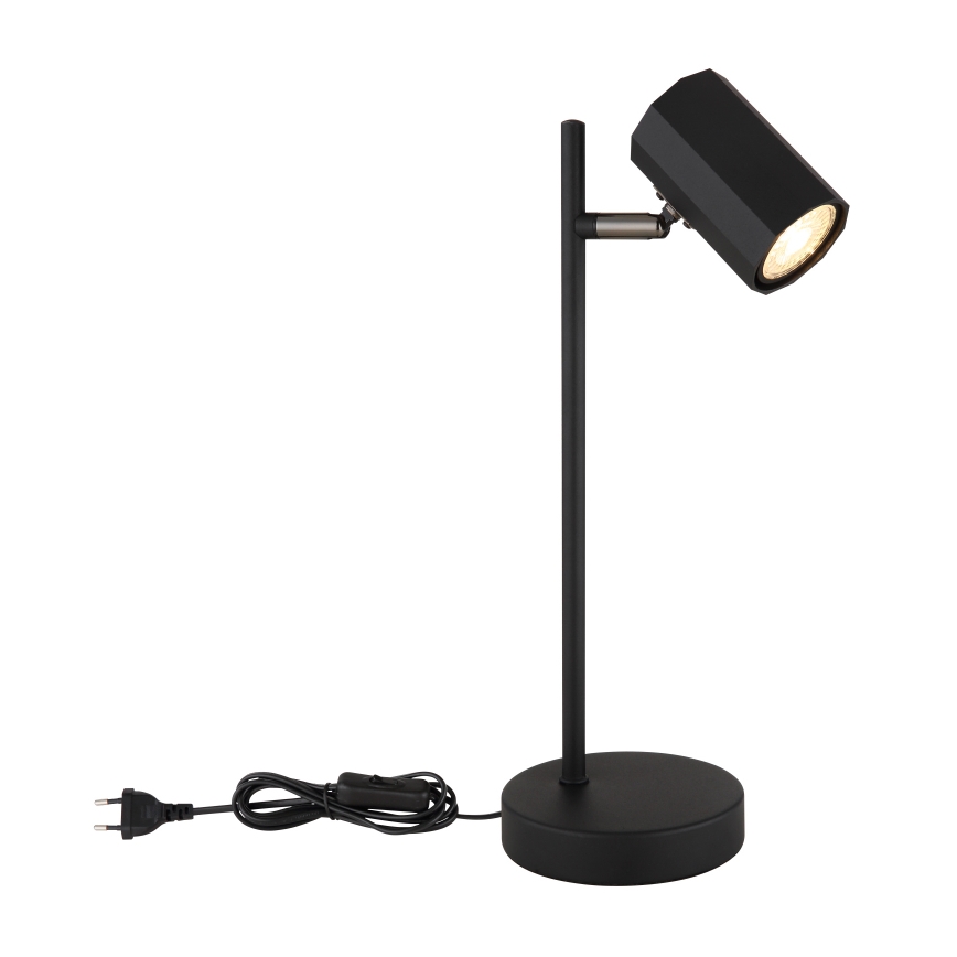 Globo - Lámpara de mesa 1xGU10/5W/230V negro