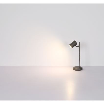 Globo - Lámpara de mesa 1xGU10/5W/230V negro