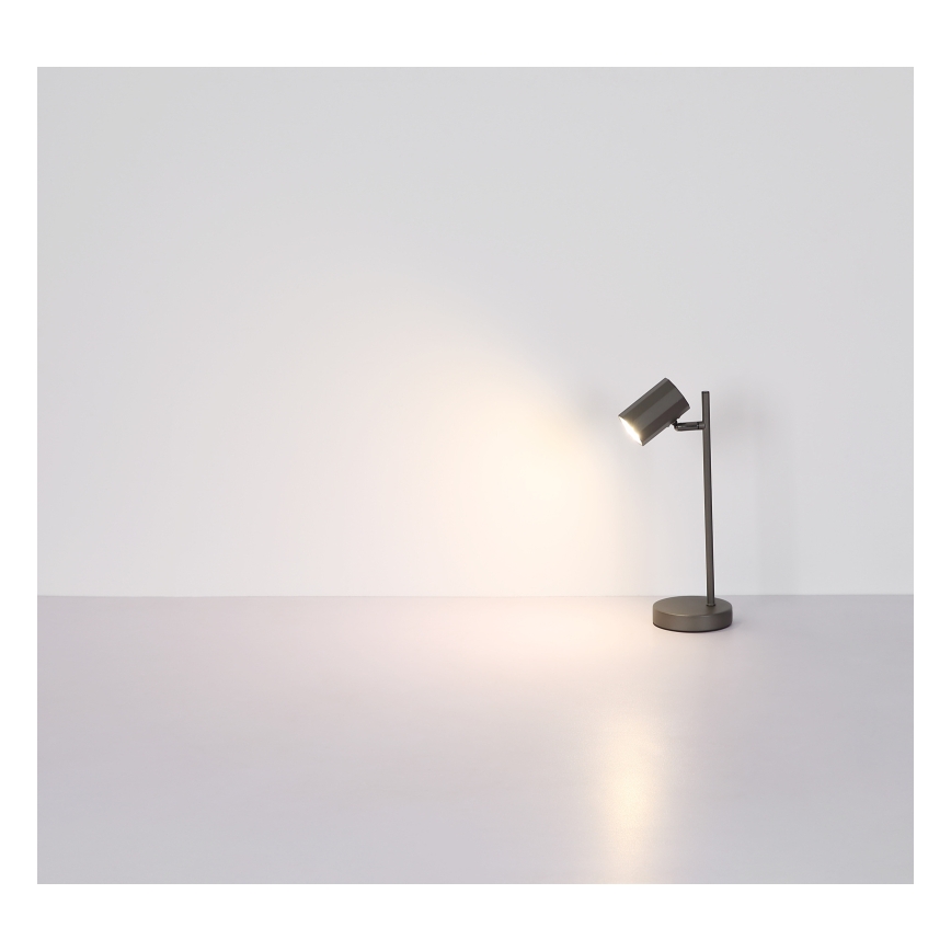 Globo - Lámpara de mesa 1xGU10/5W/230V negro