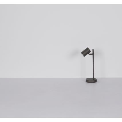 Globo - Lámpara de mesa 1xGU10/5W/230V negro