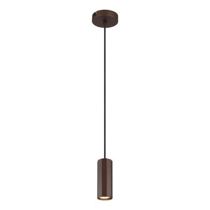 Globo - Lámpara colgante 1xGU10/25W/230V marrón