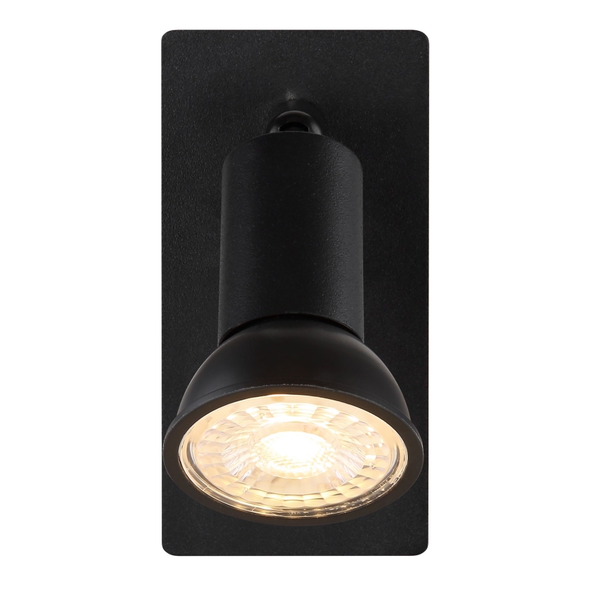 Globo - Foco de pared 1xGU10/35W/230V negro