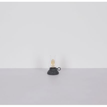 Globo - LED Lámpara de mesa táctil recargable y regulable LED/1W/3,7V 1200 mAh antracita