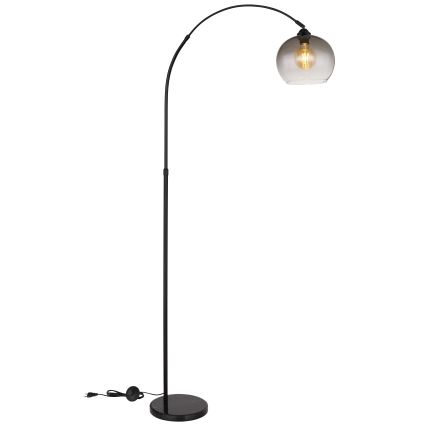 Globo - Lámpara de pie 1xE27/60W/230V negro