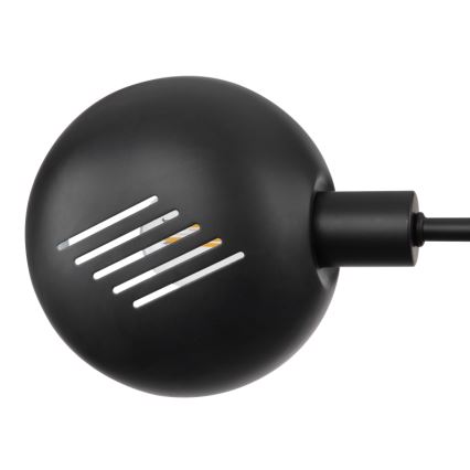 Globo - Lámpara de pie 5xE14/40W/230V negro