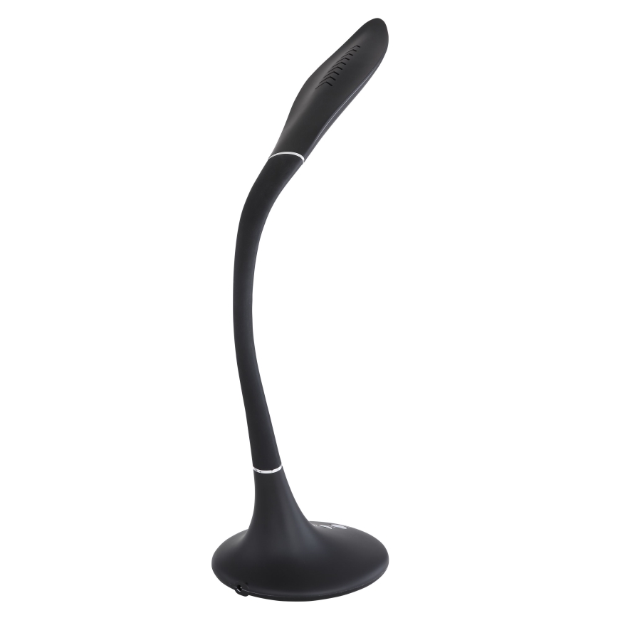 Globo - Lámpara de mesa LED regulable táctil flexible LED/9W/230V 3000/4500/6500K negro