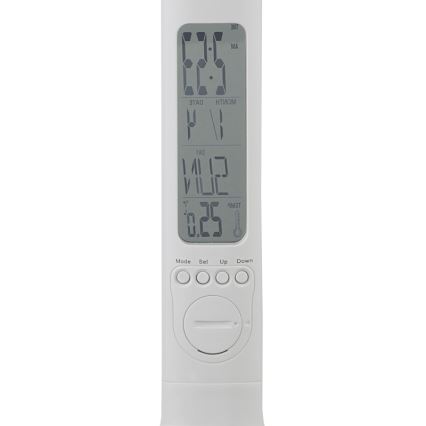 Globo - Lámpara de mesa LED recargable regulable con pantalla LED/4W/230V 2200 mAh blanco