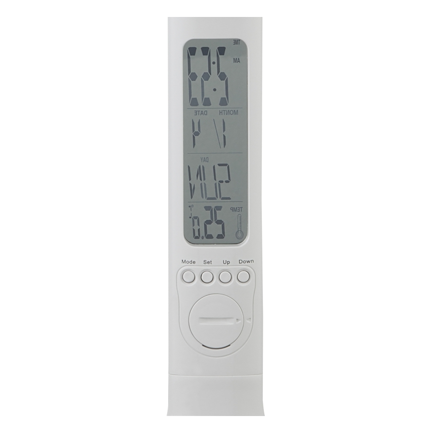 Globo - Lámpara de mesa LED recargable regulable con pantalla LED/4W/230V 2200 mAh blanco