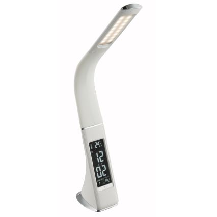 Globo - Lámpara de sobremesa LED táctil regulable con pantalla LED/6,5W/230V 3000/4500/5800K blanca