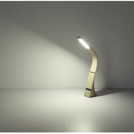 Globo - Lámpara de mesa LED recargable y regulable con control táctil LED/5W/5V 2200 mAh
