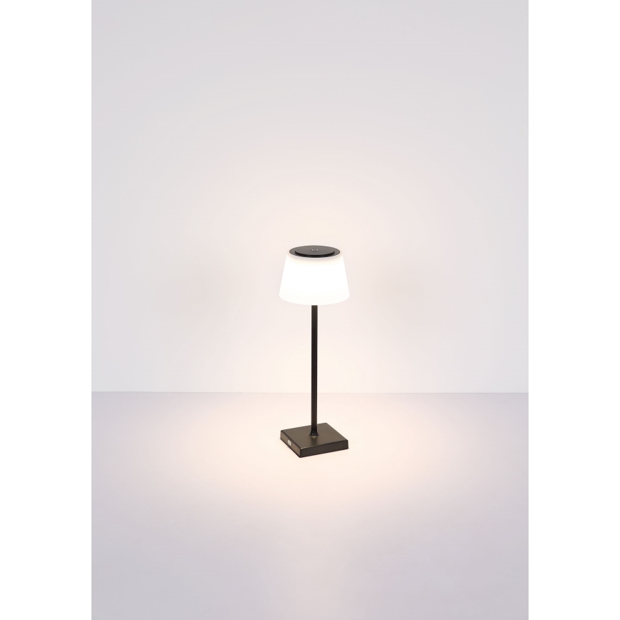 Globo - LED Lámpara de mesa táctil regulable LED para exteriores LED/4W/5V 3000/4000/5000K 1800 mAh IP44