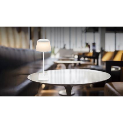 Globo - LED Lámpara de mesa táctil regulable LED para exteriores LED/4W/5V 3000/4000/5000K 1800 mAh IP44