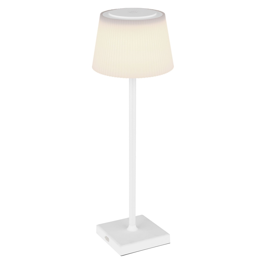 Globo - LED Lámpara de mesa táctil regulable LED para exteriores LED/4W/5V 3000/4000/5000K 1800 mAh IP44