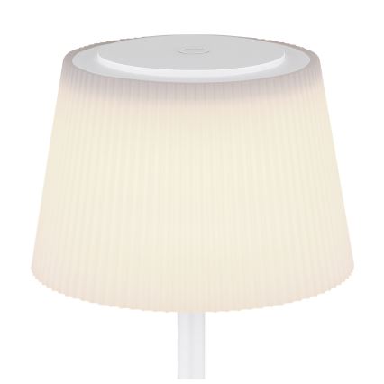 Globo - LED Lámpara de mesa táctil regulable LED para exteriores LED/4W/5V 3000/4000/5000K 1800 mAh IP44